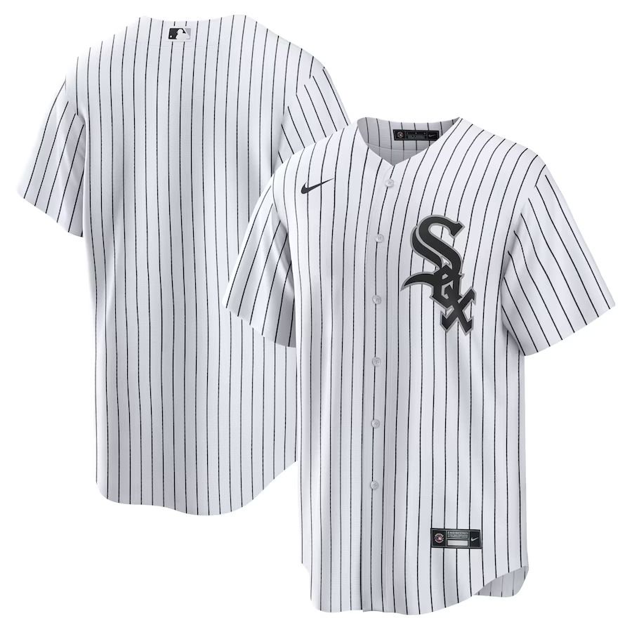 Men Chicago White Sox Nike White Home Replica Team MLB Jersey